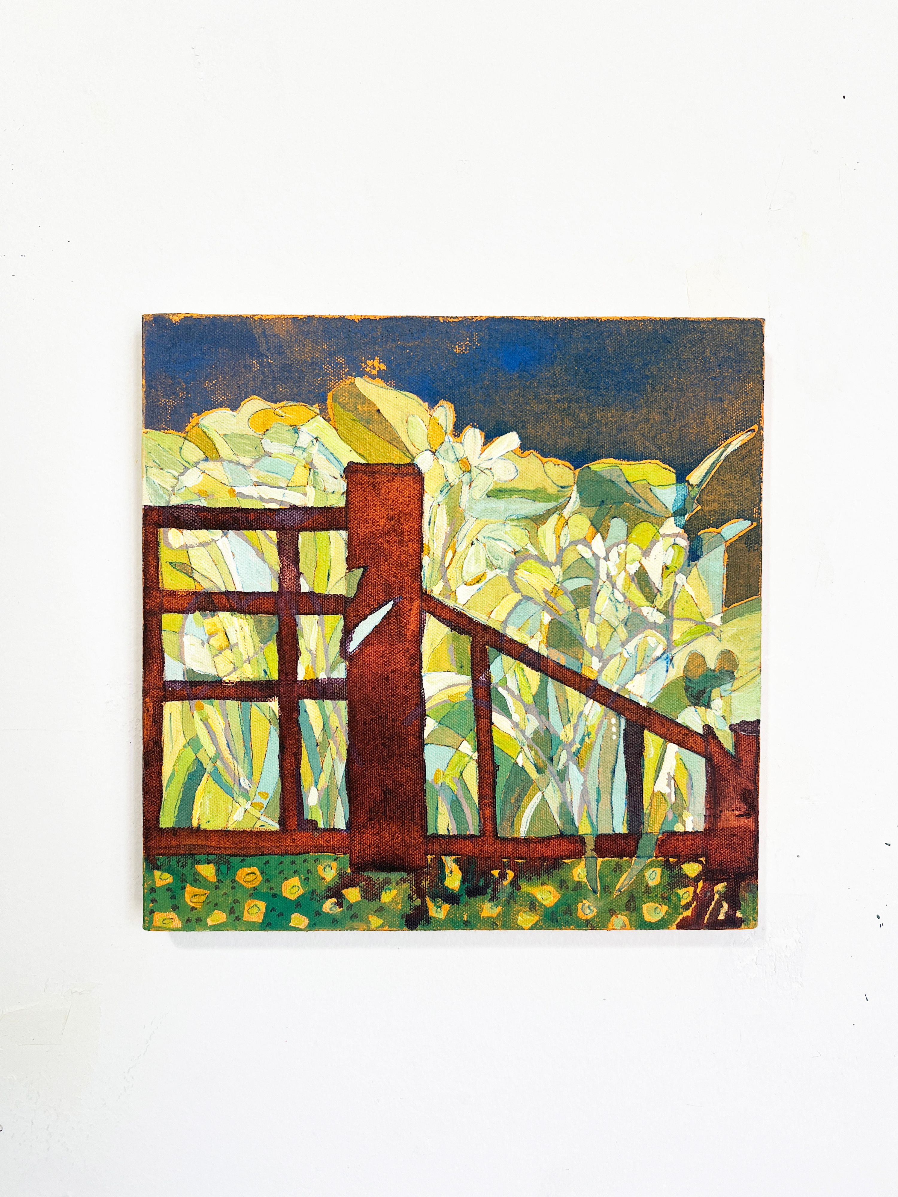 Flowerbed Gate